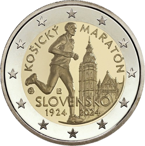 2 euro 2024 Slovensko cc.UNC, Medzinárodný maratónsky beh v Košiciach