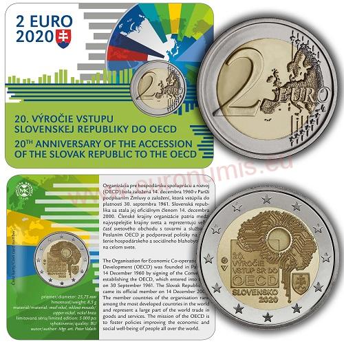 2 euro 2020 Slovensko cc.BU karta OECD (501463)