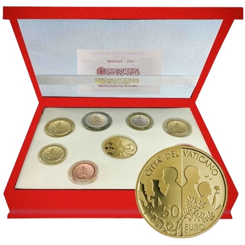 SADA 2024 Vatikán PROOF + Au 50 euro (53,88 €)