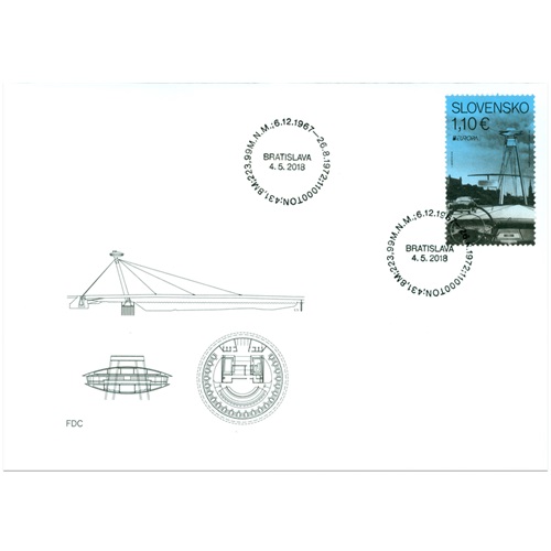 FDC 2018 Slovensko, Most SNP v Bratislave (FDC 661)