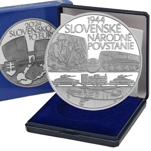 10 euro 2024 Slovensko PROOF, Slovenské národné povstanie