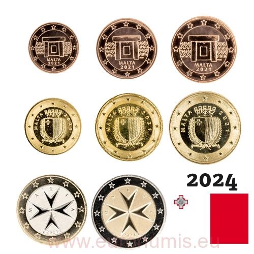 SET 2024 Malta UNC (3,88€)