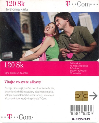 Tel.Karta, 2006 Slovensko, T-Com, Vitajte vo svete zábavy III.