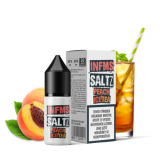 10ml NicSALT INFAMOUS SALTZ 20mg - PEACH ICE TEA