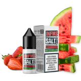 10ml NicSALT INFAMOUS SALTZ 20mg - STRAWBERRY WATERMELON