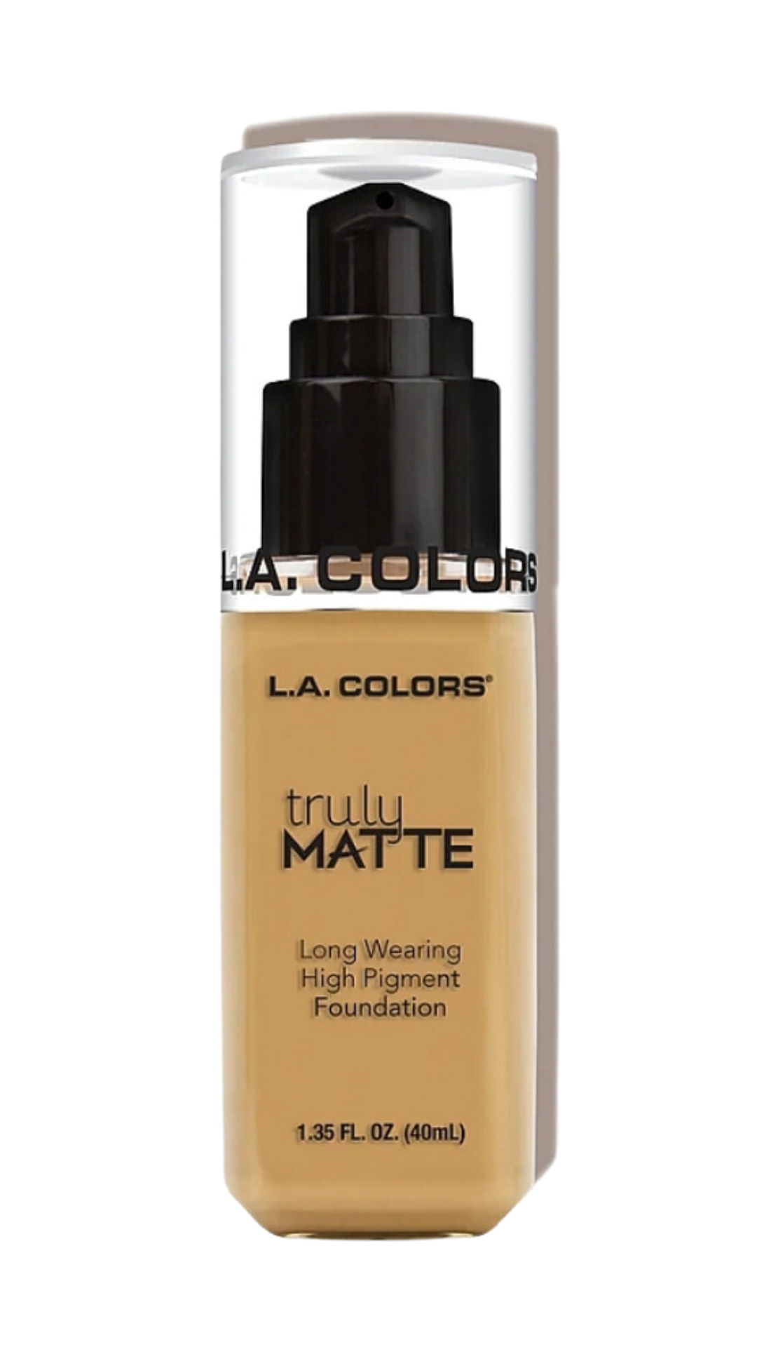 L.A. COLOURS - Zmatňujúci make-up Truly Matte, 40ml - odtieň Soft Beige