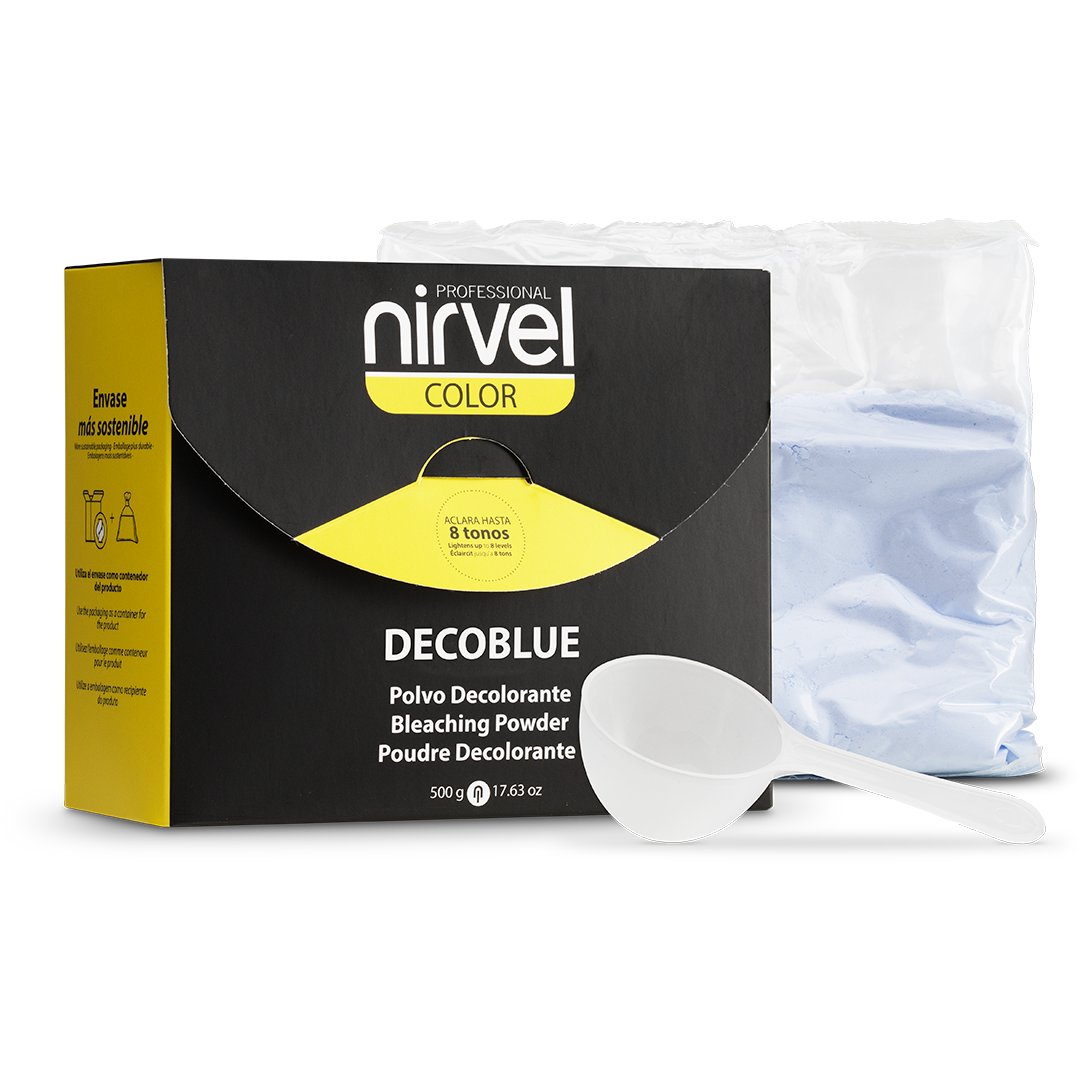 NIRVEL DECOBLUE v krabičke  ( melírovací prášok 500g)