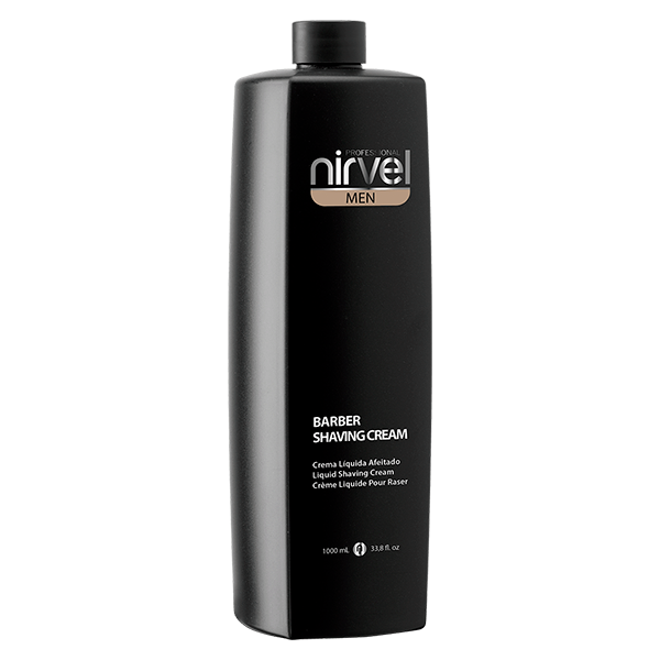 NIRVEL BARBER SHAVING CREAM tekutý krém na holenie (1000ml)