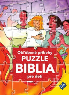 Obľúbené príbehy - Puzzle Biblia pre deti