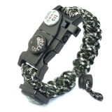 Paracord náramok 14v1 maskáčový