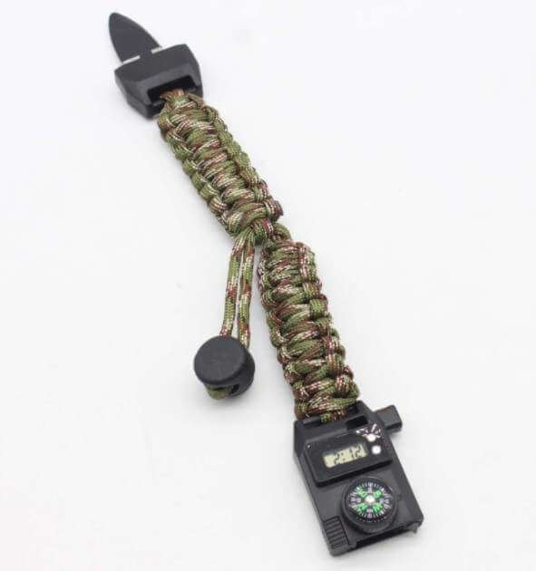 Paracord náramok 7v1 ARMY