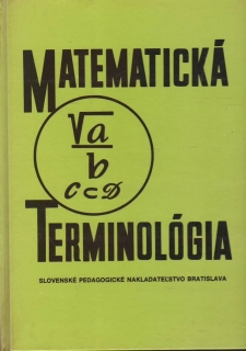 Matematická Terminológia