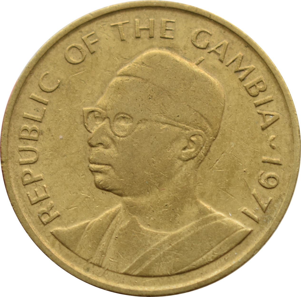 Gambia 10 Bututs 1971