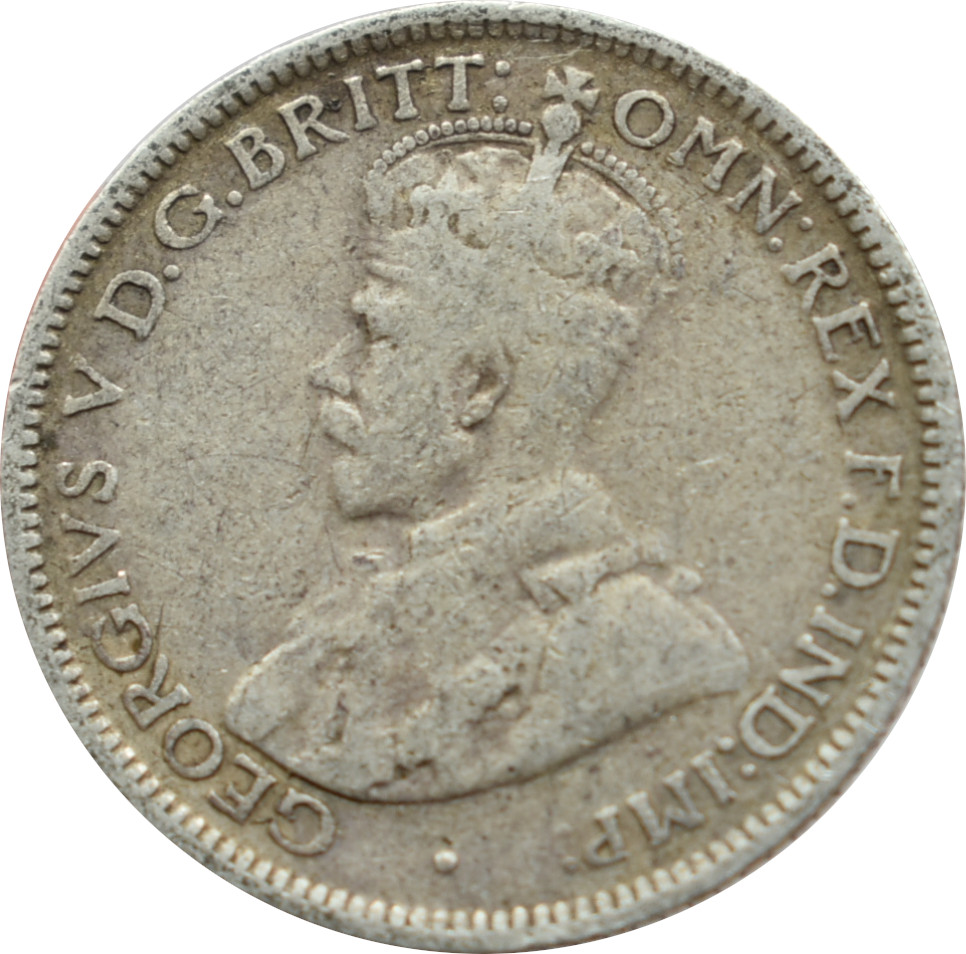 Austrália 6 Pence 1927