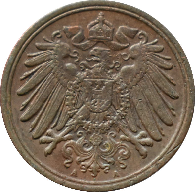Nemecko - Nemecká ríša 1 Pfennig 1913 A