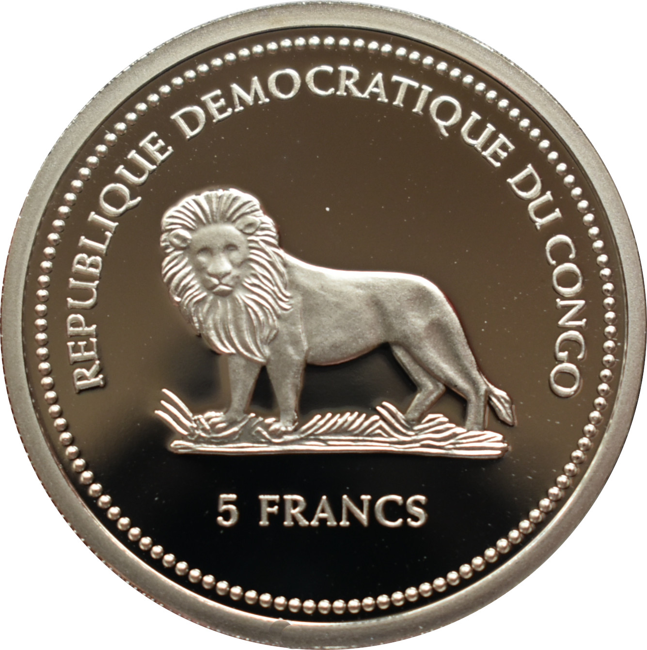 Dem. Rep. Kongo 5 Francs 2004