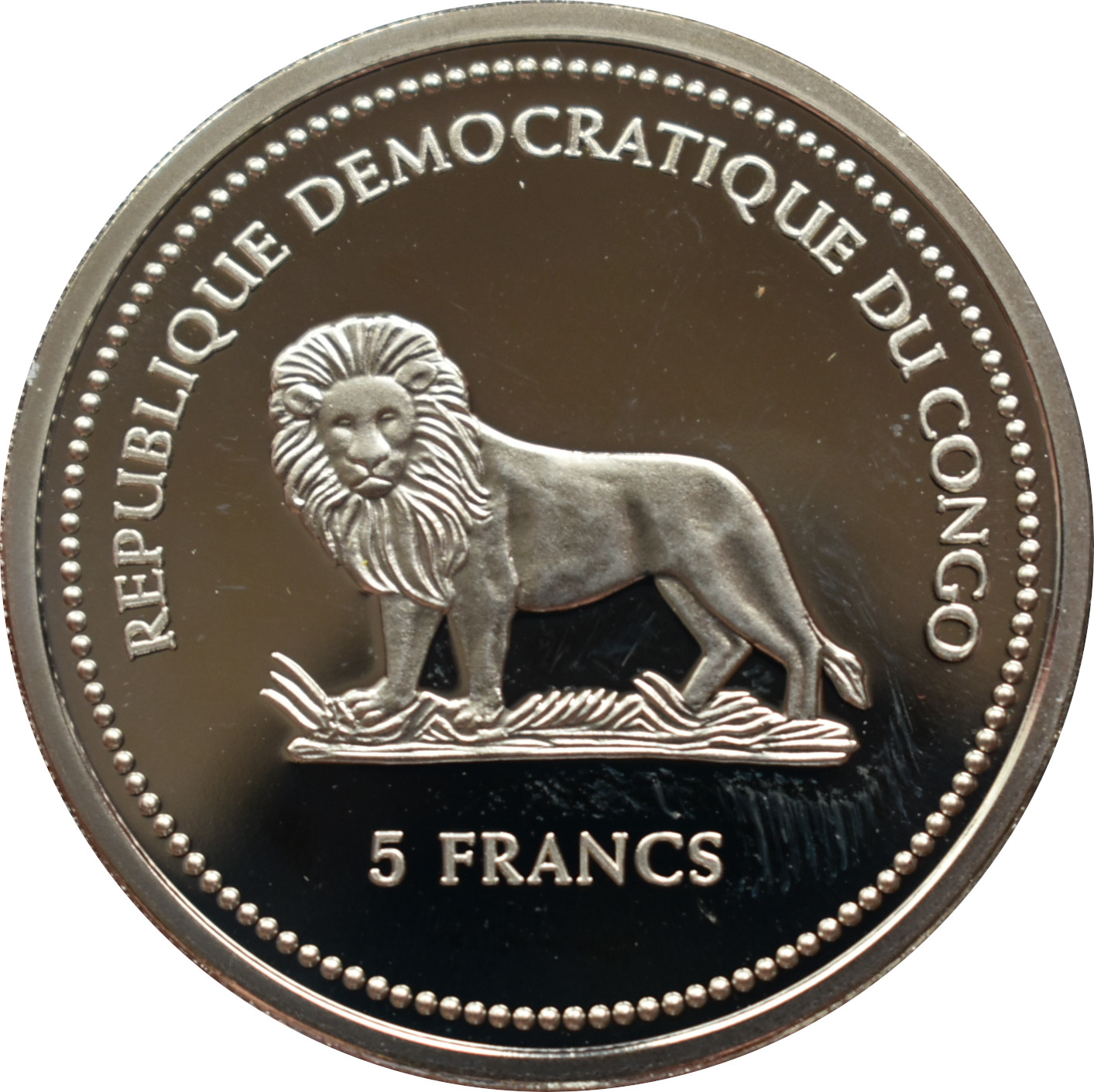 Dem. Rep. Kongo 5 Francs 2004