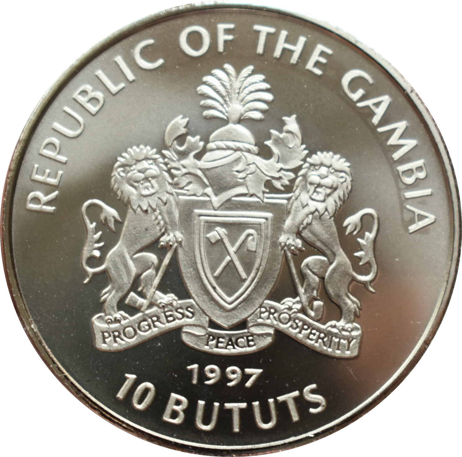 Gambia 10 Bututs 1997