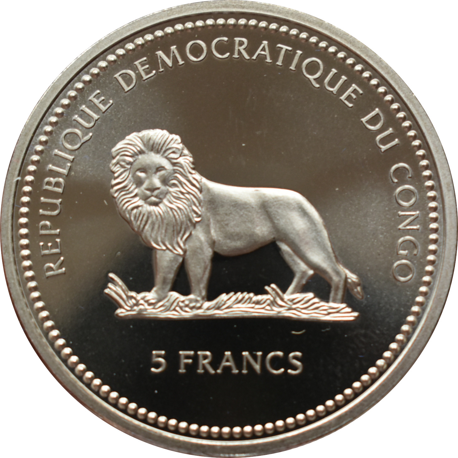 Dem. Rep. Kongo 5 Francs 2000