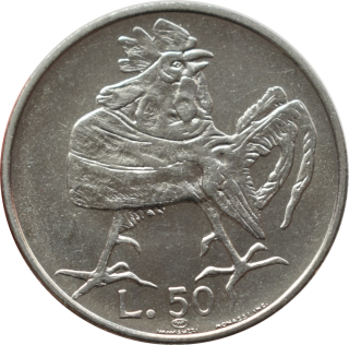 San Maríno 50 Lira 1974