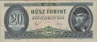 Maďarsko 20 Forint 1980