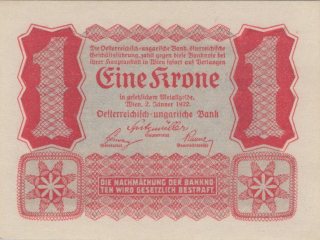 Rakúsko 1 Kronen 1922