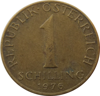 Rakúsko 1 Schilling 1976