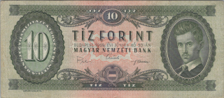 Maďarsko 10 Forint 1969