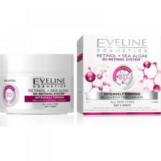 EVELINE NATURE LINE - 3D-Retinol Spevňujúci krém, denný a nočný 50ml