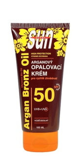 VIVAPHARM SUN Argan oil opaľovací krém SPF 50