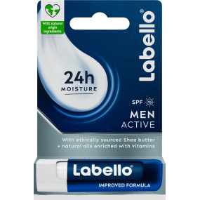 Labello for Men balzam na pery pre mužov 4,8 g