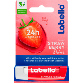 Labello Strawberry Shine balzam na pery 4,8 g