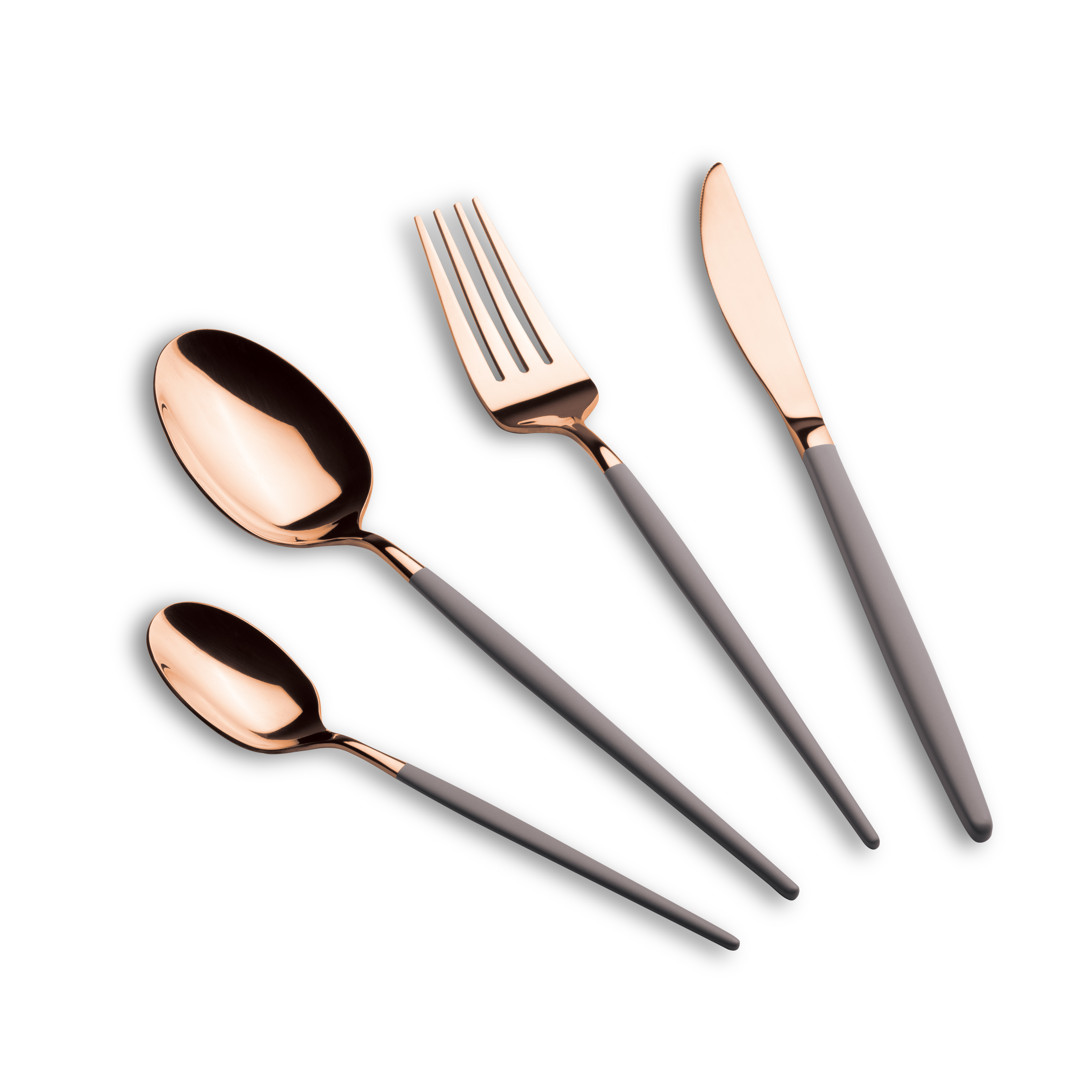 Príborový set Berlingerhaus, 24 ks, taupe/rose gold BH/3071