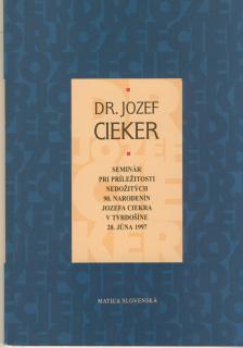 Dr. Jozef Cieker