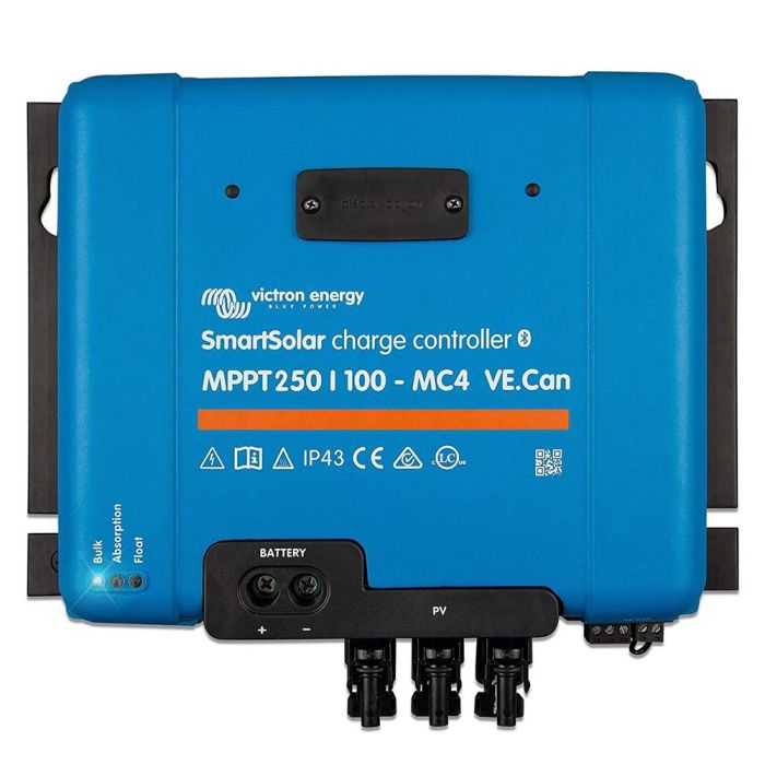VICTRON ENERGY SMARTSOLAR MPPT 250/100-MC4 VE.CAN CHARGE CONTROLLER