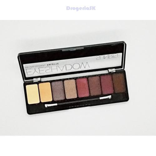 EVELINE - 01 očné tiene Eyeshadow 8ks Sunrise 9,6g