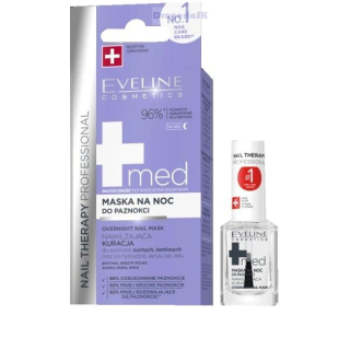 EVELINE - lak v krab. MED+ hydrat.nočná maska 12ml