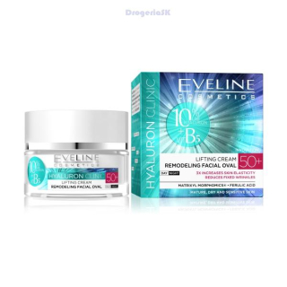 EVELINE - Hyaluron CLINIC 50+ deň-noc 50ml