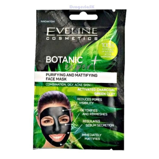 EVELINE - Botanic čist.a zmatnu. maska 2x5ml