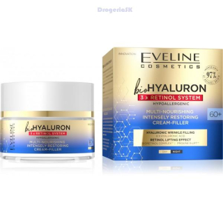 EVELINE - bioHYALURON 3xRetinol 60+ 50ml