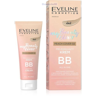 EVELINE - myBEAUTY Elixír - BB krém č.02 DarkPeach