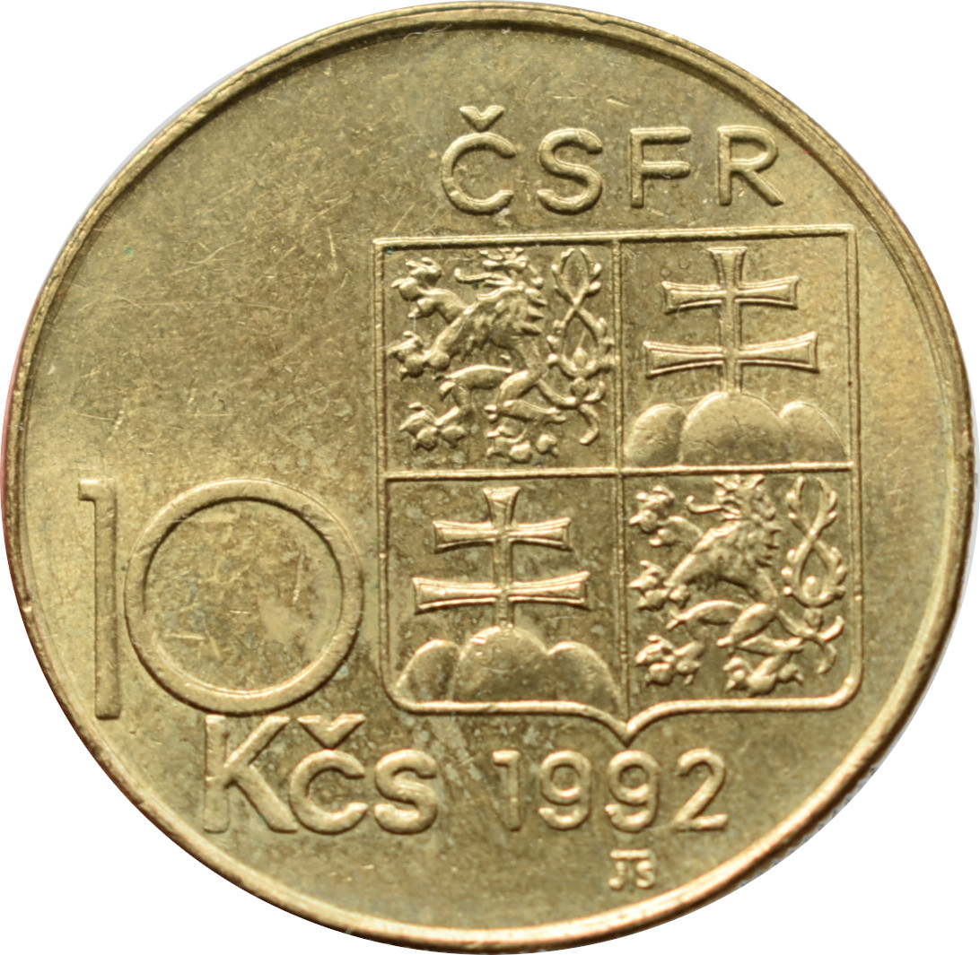 ČSFR 10 Kčs 1992