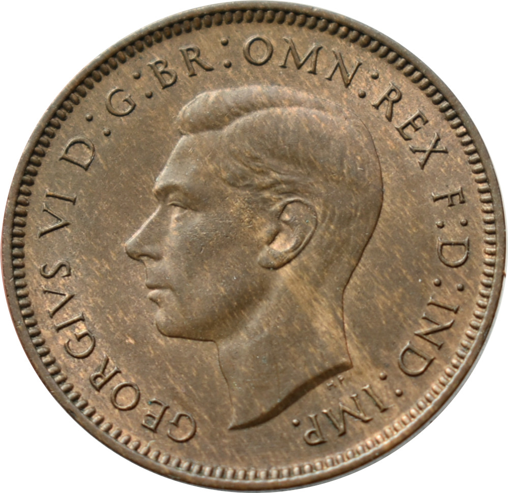 Anglicko 1 Farthing 1948