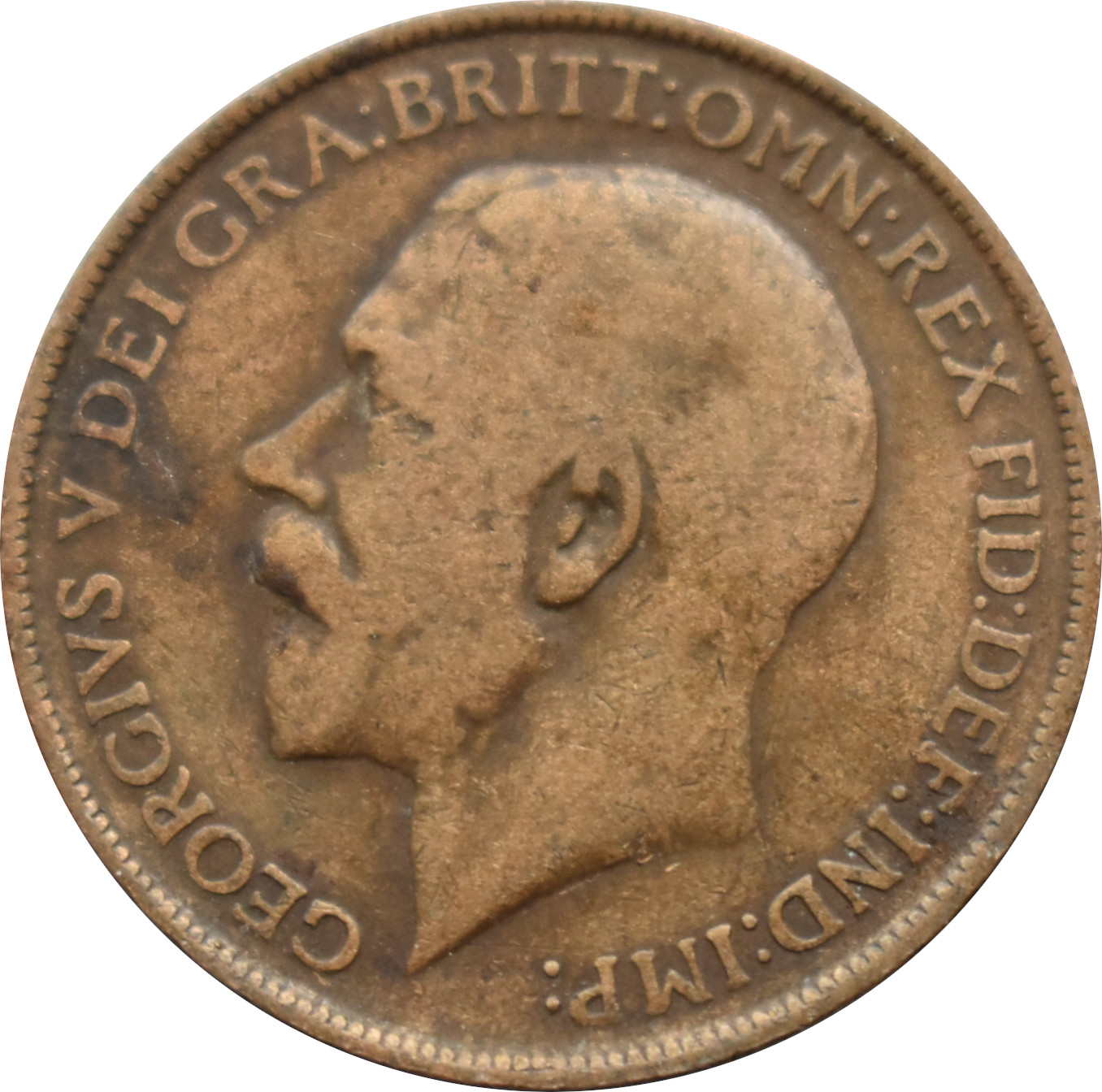 Anglicko 1 Penny 1912