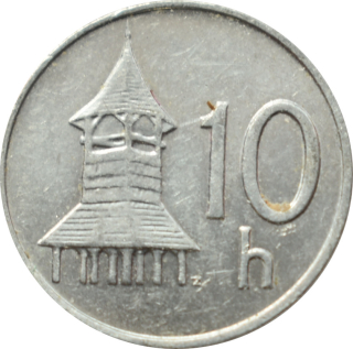 Slovensko 10 Halierov 1998