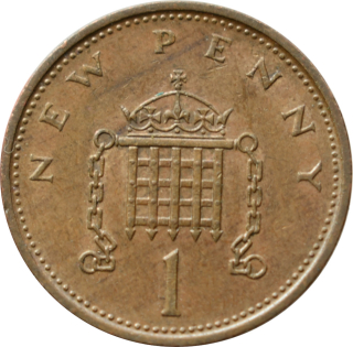 Anglicko 1 New Penny 1979